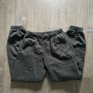 Black brandy sweatpants